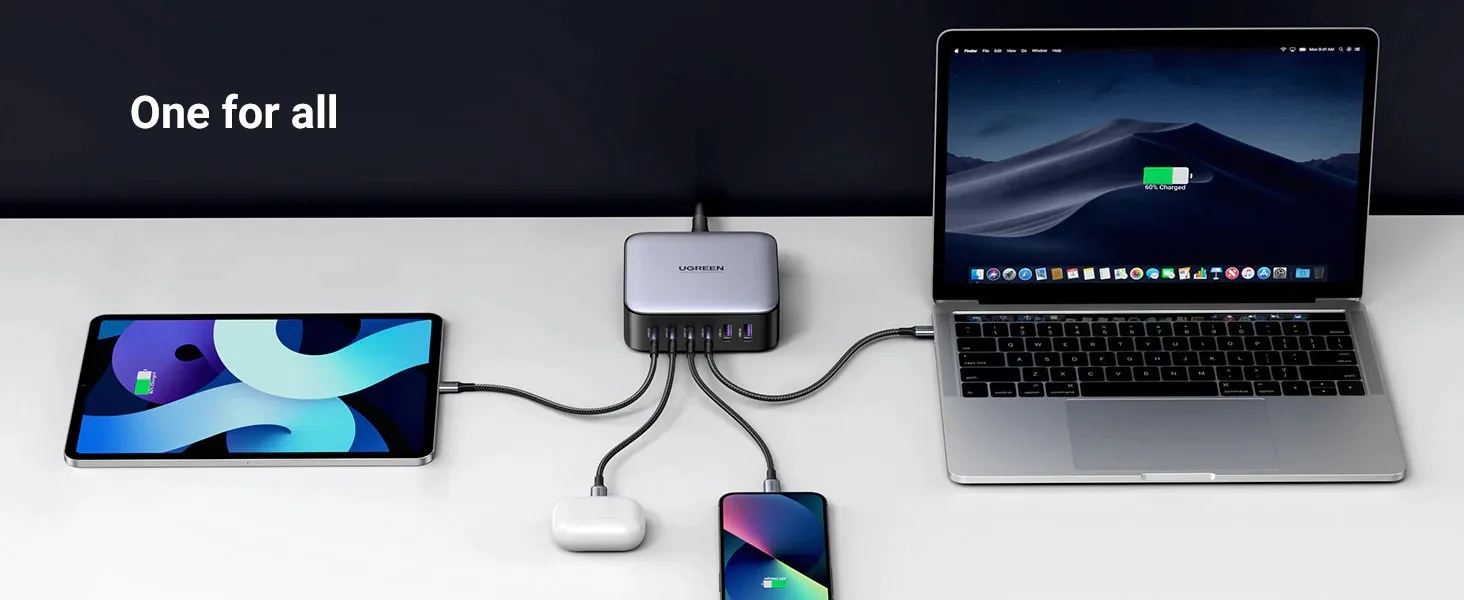 Ugreen Nexode 200w USB-C Desktop Charger – 40905 for Sale in Pakistan