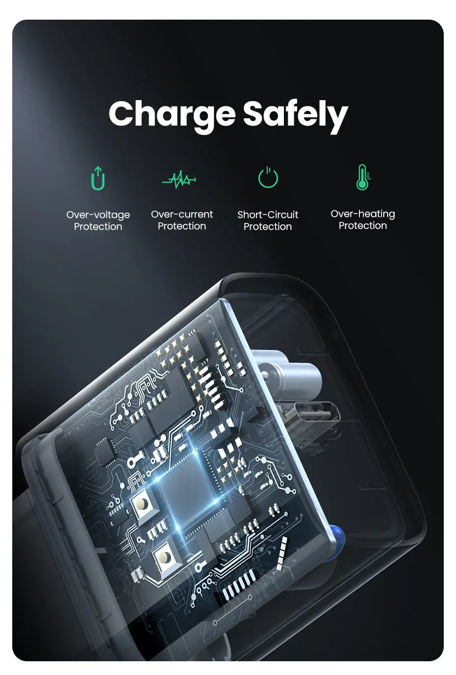 Ugreen PD 20W Fast Charger Set MFi-certified 50799 for Sale in Pakistan