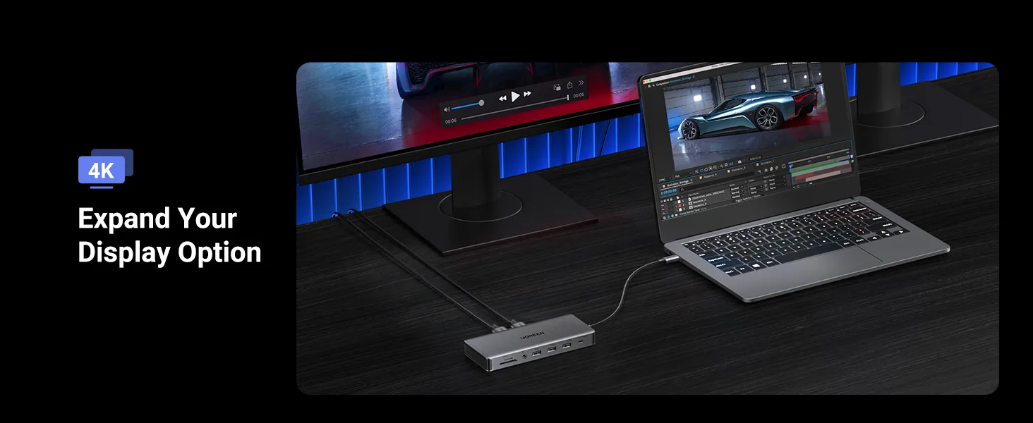 UGREEN Revodok Pro 313 13-in-1 USB-C Docking Station Hub 15978 for Sale in Pakistan