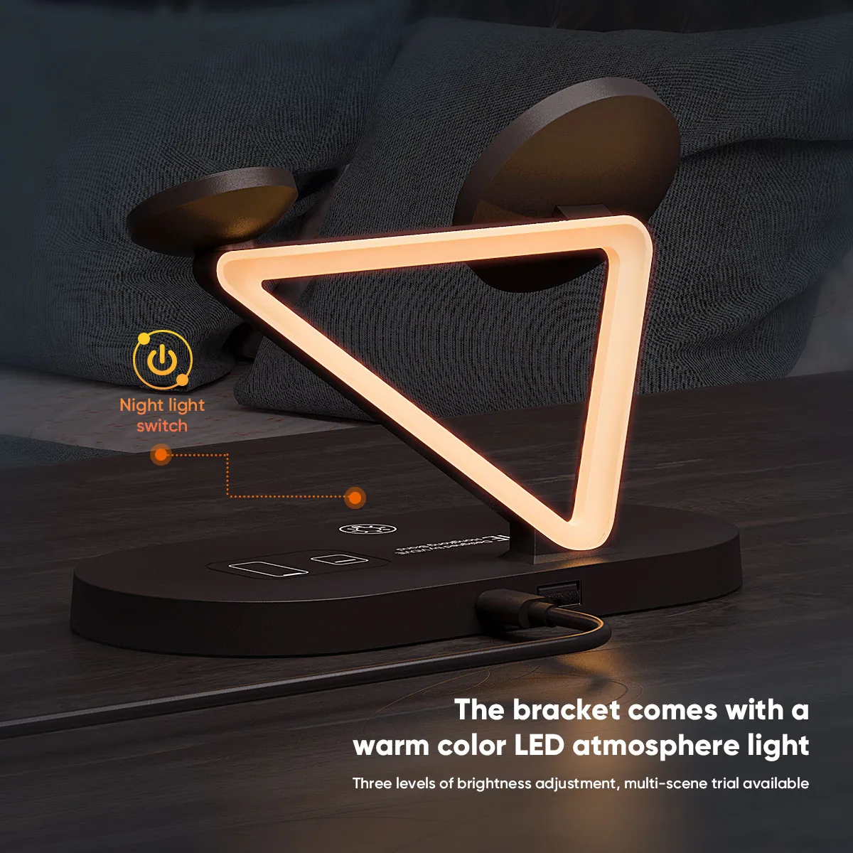 VIDVIE 5-in-1 Wireless Magnetic Charging Bracket for Sale in Pakistan