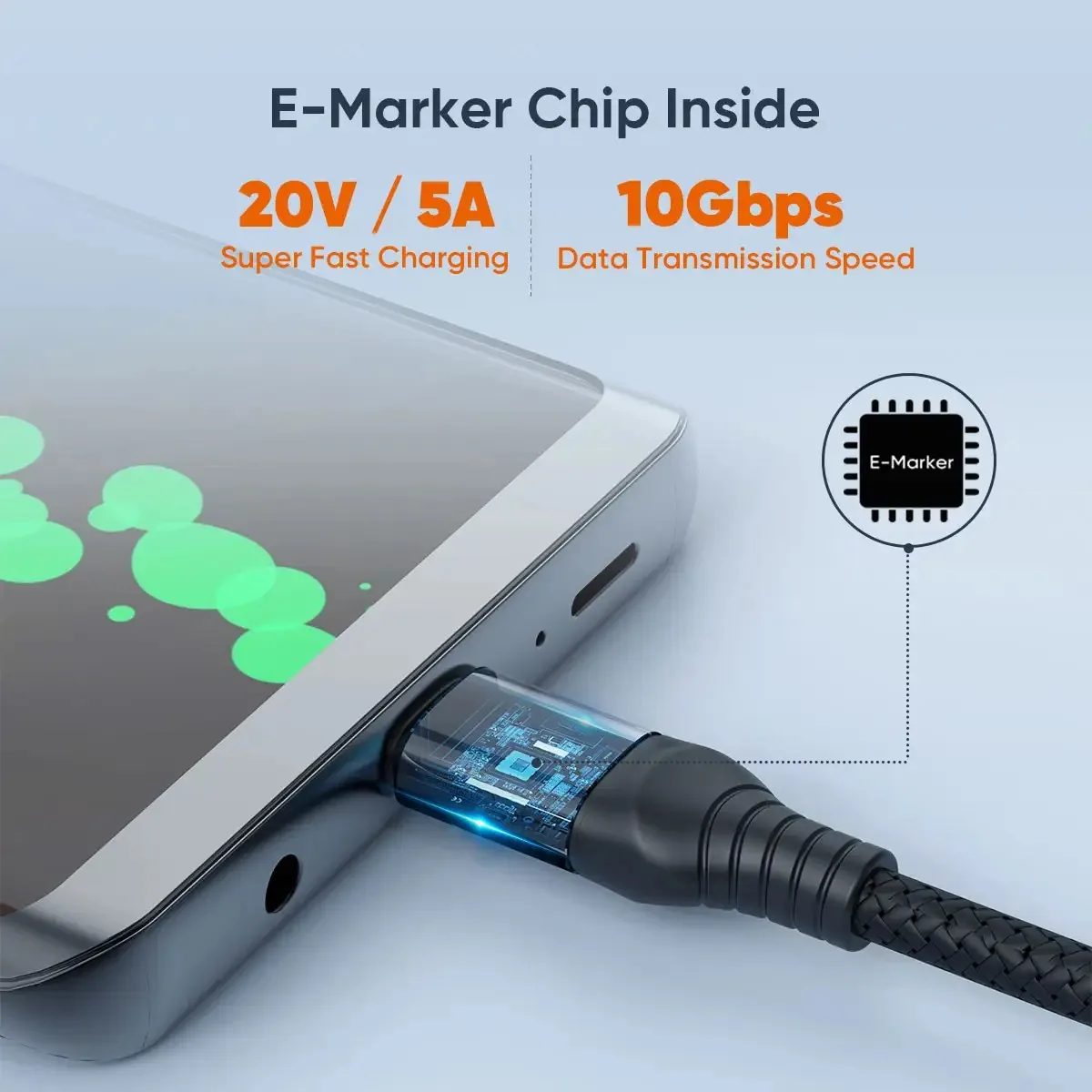 VIDVIE CB4012 Type-C to Type-C Cable for Sale in Pakistan