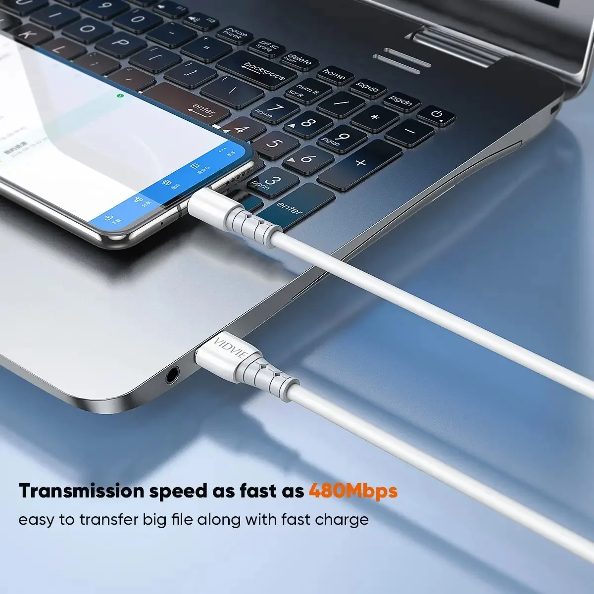 VIDVIE CB4016 USB-A TO MICRO Cable for Sale in Pakistan