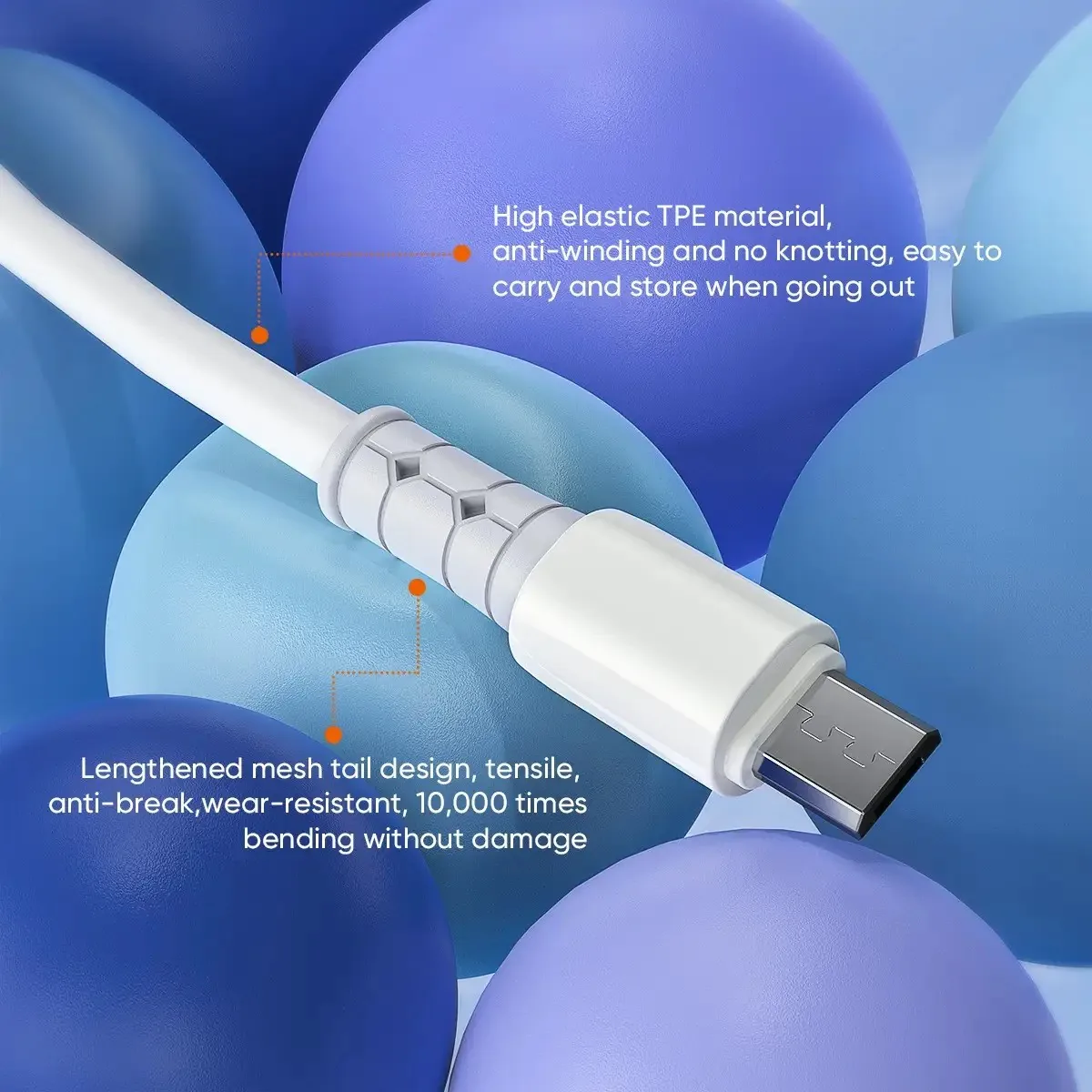 VIDVIE CB4016 USB-A TO MICRO Cable for Sale in Pakistan