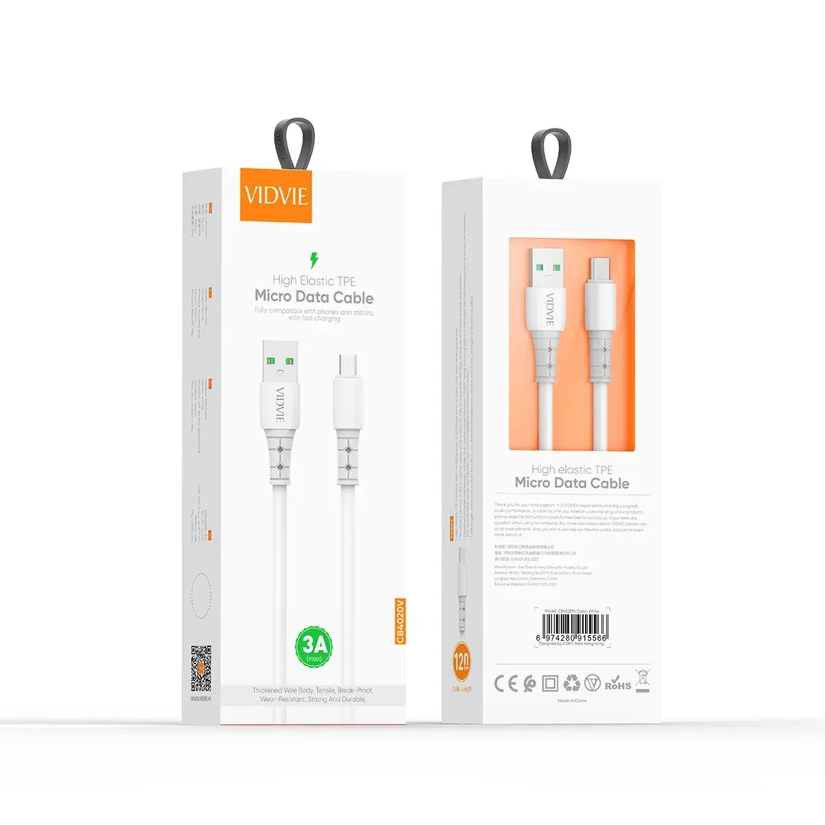 VIDVIE CB4016 USB-A TO MICRO Cable for Sale in Pakistan