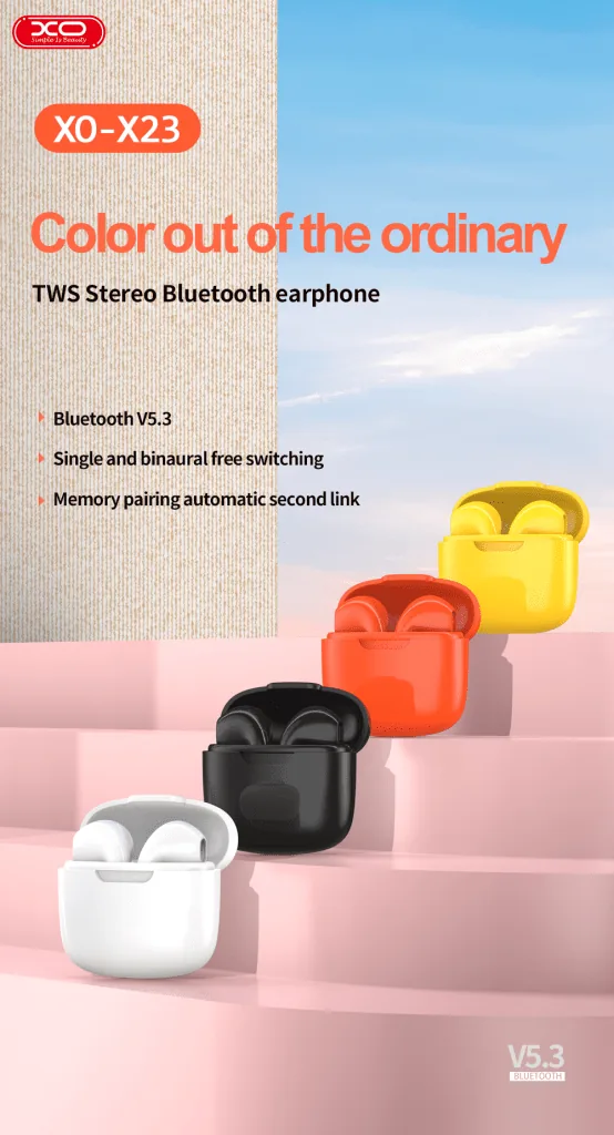 XO TWS Wireless Earphones X23 for Sale in Pakistan