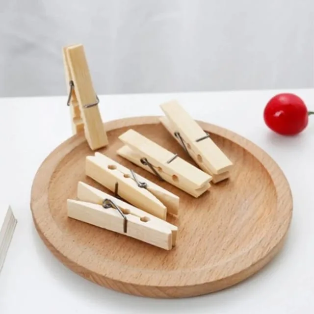 20pcs Mini Natural Bamboo Wooden Clips Clothespin Photo Paper Clips Clothespin Craft Clips Portable Bamboo Clamp Home Storage , 20pcs Mini Natural Bamboo Wooden Clips Clothespin Photo Paper Clips Clothespin Craft Clips Portable Bamboo Clamp Home Storage f
