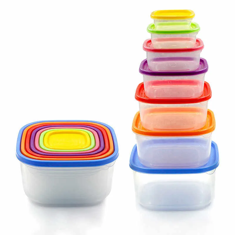 7pcs / Rainbow, Colorful Plastic Food Storage Container , 7pcs / Rainbow, Colorful Plastic Food Storage Container for sale , 7pcs / Rainbow, Colorful Plastic Food Storage Container for Sale in Pakistan , 7pcs / Rainbow, Colorful Plastic Food Storage Conta