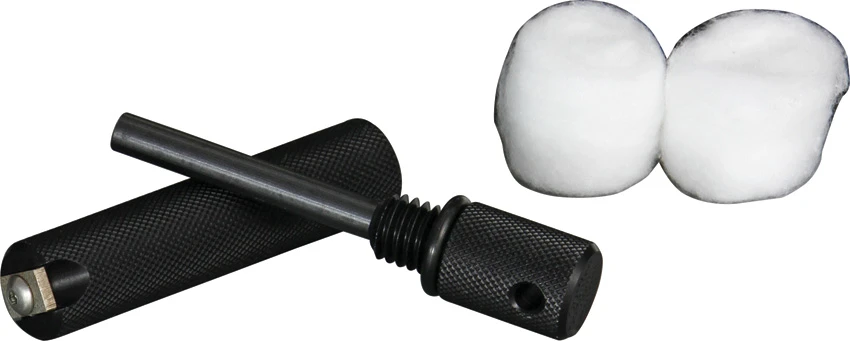 Aurora Magnesium Fire Starter by Solo Scientific (Black / 440C Blade), Aurora Magnesium Fire Starter by Solo Scientific (Black / 440C Blade) for Sale, Aurora Magnesium Fire Starter by Solo Scientific (Black / 440C Blade)