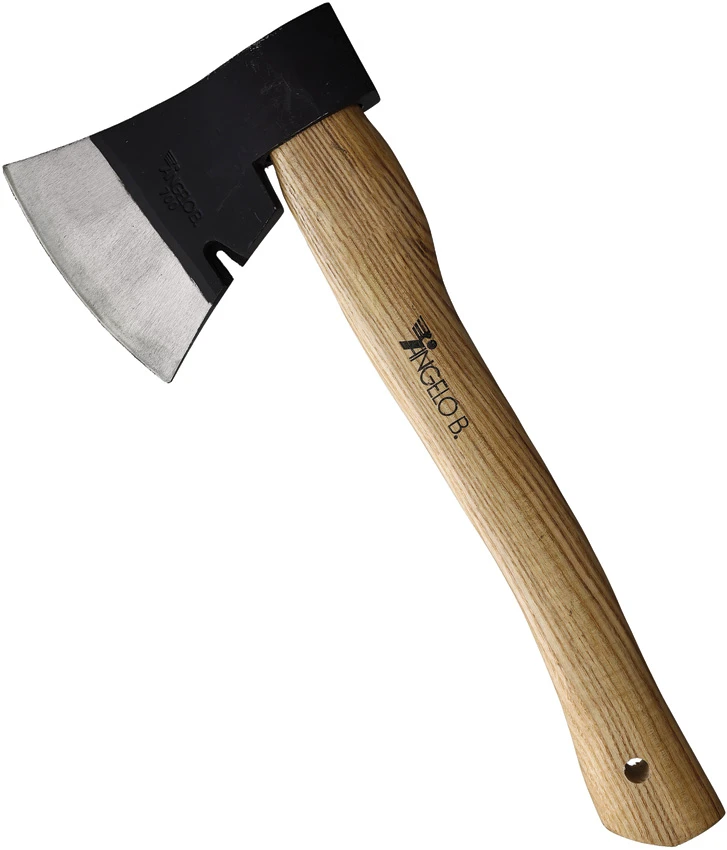 Angelo B Carpenters Axe Brown Wood Black C45 Steel Head, Angelo B Carpenters Axe Brown Wood Black C45 Steel Head for Sale, Angelo B Carpenters Axe Brown Wood Black C45 Steel Head