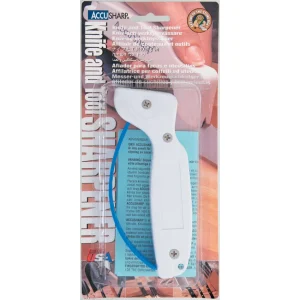 AccuSharp White and Blue Knife & Tool Sharpener, AccuSharp White and Blue Knife & Tool Sharpener for Sale, AccuSharp White and Blue Knife & Tool Sharpener