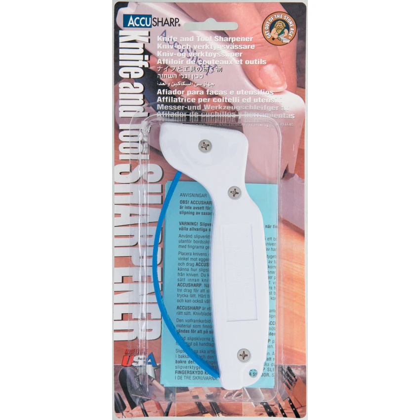 AccuSharp White and Blue Knife & Tool Sharpener, AccuSharp White and Blue Knife & Tool Sharpener for Sale, AccuSharp White and Blue Knife & Tool Sharpener