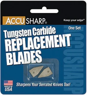 AccuSharp Tungsten Carbide Replacement Blades (AS3), AccuSharp Tungsten Carbide Replacement Blades (AS3) for Sale, AccuSharp Tungsten Carbide Replacement Blades (AS3)