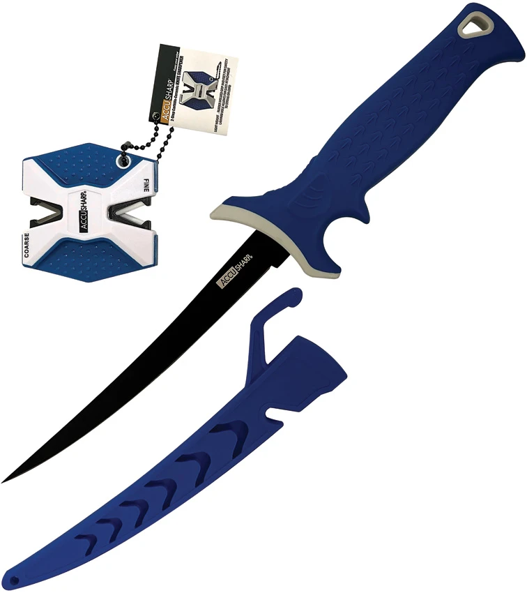 AccuSharp Fillet Knife with Sharpener, AccuSharp Fillet Knife with Sharpener for Sale, AccuSharp Fillet Knife with Sharpener
