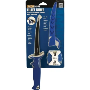 AccuSharp Fillet Knife with Sharpener, AccuSharp Fillet Knife with Sharpener for Sale, AccuSharp Fillet Knife with Sharpener