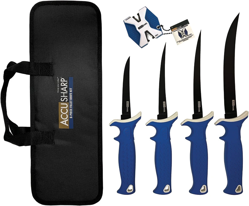 AccuSharp Six Piece Fillet Knife Kit, AccuSharp Six Piece Fillet Knife Kit for Sale, AccuSharp Six Piece Fillet Knife Kit