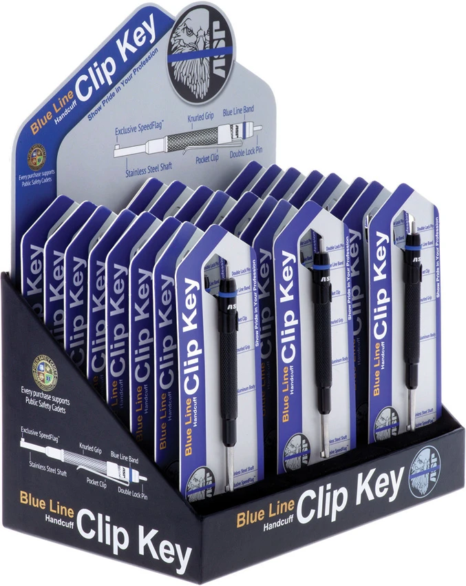 ASP USA Blue Line Clip Key Display, ASP USA Blue Line Clip Key Display for Sale, ASP USA Blue Line Clip Key Display