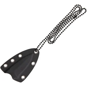 Hoffner Knives Bodyguard Fixed Blade Neck Knife (2.5" Black SW), Hoffner Knives Bodyguard Fixed Blade Neck Knife (2.5" Black SW) for Sale, Hoffner Knives Bodyguard Fixed Blade Neck Knife (2.5" Black SW)