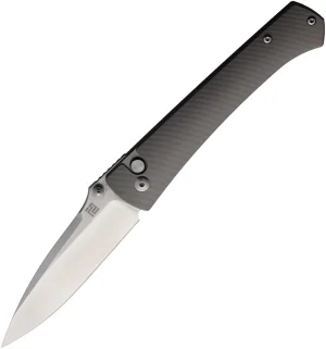 Artisan Cutlery Andromeda Button Lock Knife Gray Titanium (3.5" Polish), Artisan Cutlery Andromeda Button Lock Knife Gray Titanium (3.5" Polish) for Sale, Artisan Cutlery Andromeda Button Lock Knife Gray Titanium (3.5" Polish)
