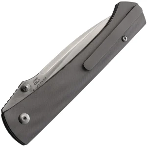 Artisan Cutlery Andromeda Button Lock Knife Gray Titanium (3.5" Polish), Artisan Cutlery Andromeda Button Lock Knife Gray Titanium (3.5" Polish) for Sale, Artisan Cutlery Andromeda Button Lock Knife Gray Titanium (3.5" Polish)