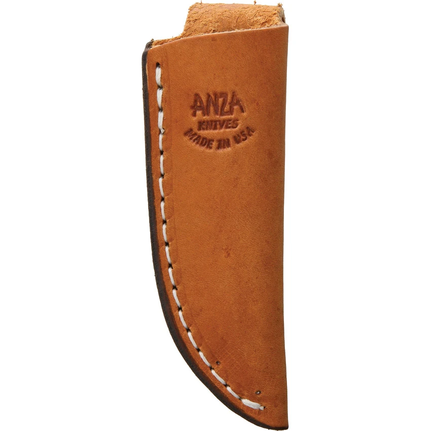 Anza Knives 81-AJB Fixed Blade Knife Amber Bone (2.5" Satin), Anza Knives 81-AJB Fixed Blade Knife Amber Bone (2.5" Satin) for Sale, Anza Knives 81-AJB Fixed Blade Knife Amber Bone (2.5" Satin)