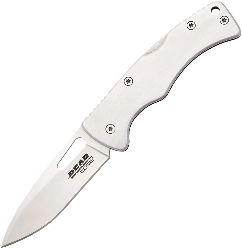 Bear Edge Money Clip 3.25" Lockback Knife (2.37" Satin) 61525, Bear Edge Money Clip 3.25" Lockback Knife (2.37" Satin) 61525 for Sale, Bear Edge Money Clip 3.25" Lockback Knife (2.37" Satin) 61525