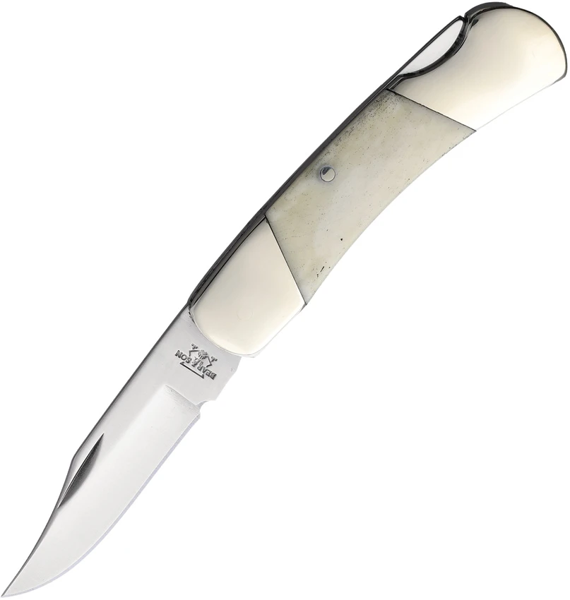 Bear & Son Executive Pocket Knife 3" White Smooth Bone - WSB26, Bear & Son Executive Pocket Knife 3" White Smooth Bone - WSB26 for Sale, Bear & Son Executive Pocket Knife 3" White Smooth Bone - WSB26