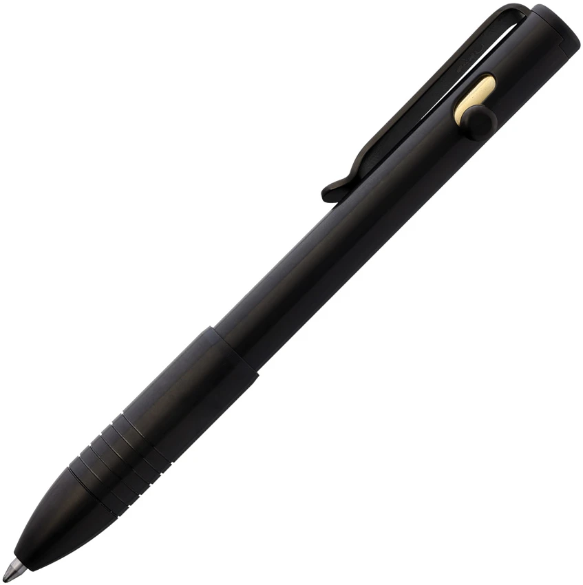 Big Idea Design Bolt Action Refillable EDC Pen (Black Titanium), Big Idea Design Bolt Action Refillable EDC Pen (Black Titanium) for Sale, Big Idea Design Bolt Action Refillable EDC Pen (Black Titanium)