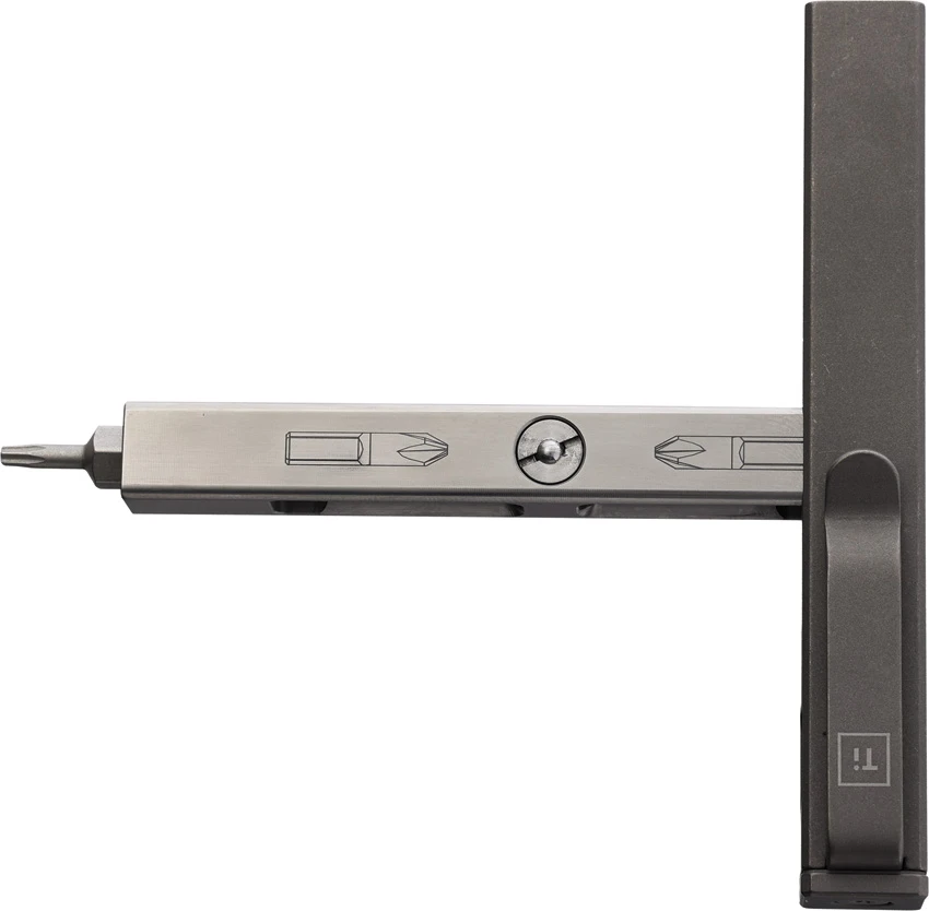 Big Idea Design Titanium Bit Bar Inline Screwdriver (Gray), Big Idea Design Titanium Bit Bar Inline Screwdriver (Gray) for Sale, Big Idea Design Titanium Bit Bar Inline Screwdriver (Gray)