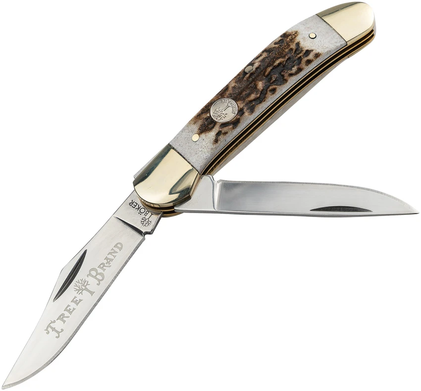 Boker Copperhead Pocket Knife Stag Bone (2.75" Polish) 110823ST, Boker Copperhead Pocket Knife Stag Bone (2.75" Polish) 110823ST for Sale, Boker Copperhead Pocket Knife Stag Bone (2.75" Polish) 110823ST