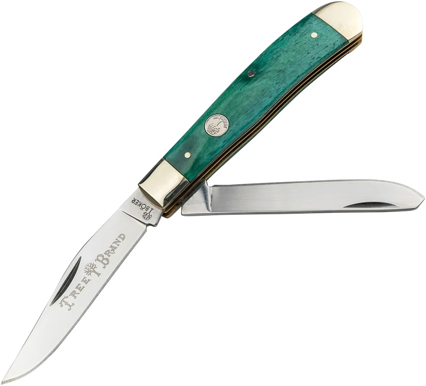 Boker Trapper Knife 4.125" Smooth Green Bone 110829, Boker Trapper Knife 4.125" Smooth Green Bone 110829 for Sale, Boker Trapper Knife 4.125" Smooth Green Bone 110829
