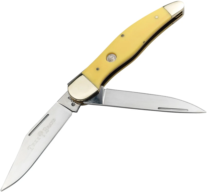 Boker Folding Hunter Pocket Knife 5.25" Yellow Delrin w/ Sheath 110839, Boker Folding Hunter Pocket Knife 5.25" Yellow Delrin w/ Sheath 110839 for Sale, Boker Folding Hunter Pocket Knife 5.25" Yellow Delrin w/ Sheath 110839