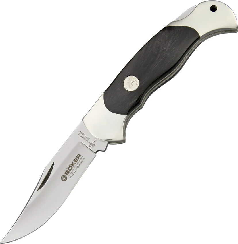 Boker Scout Lockback Pocket Knife Buffalo Horn (3.1" Satin) 112007, Boker Scout Lockback Pocket Knife Buffalo Horn (3.1" Satin) 112007 for Sale, Boker Scout Lockback Pocket Knife Buffalo Horn (3.1" Satin) 112007