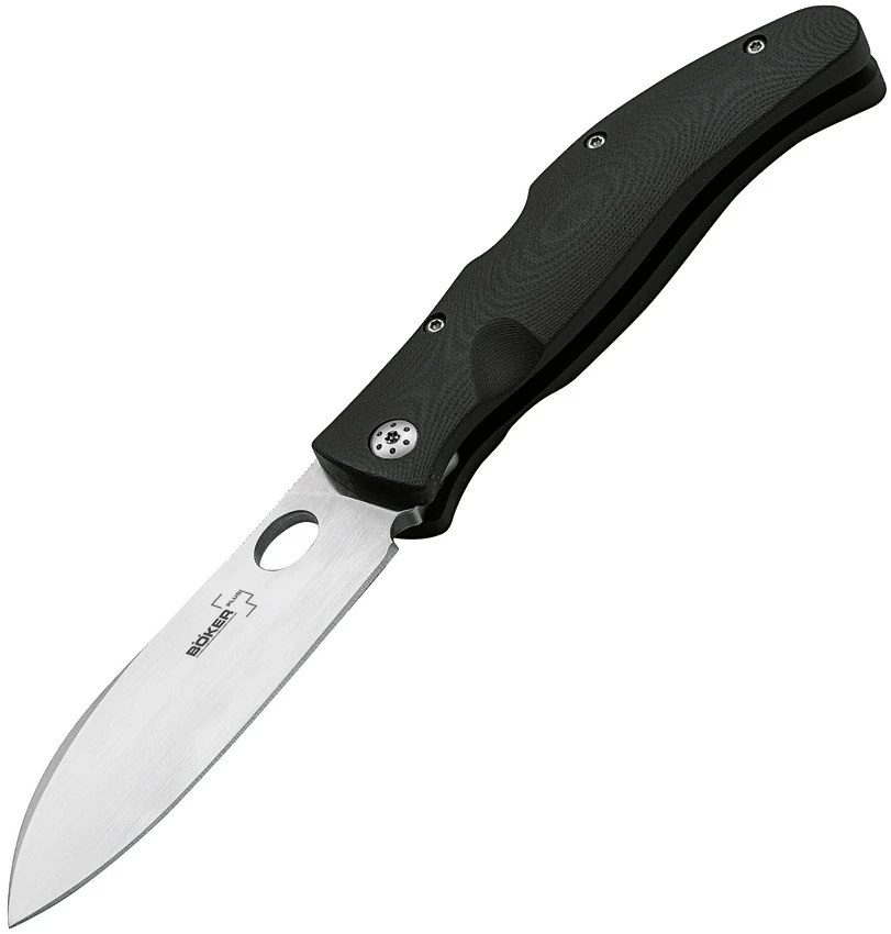 Boker Plus Yukon Lockback Knife Black G-10 (3.5" Satin) 01BO251, Boker Plus Yukon Lockback Knife Black G-10 (3.5" Satin) 01BO251 for Sale, Boker Plus Yukon Lockback Knife Black G-10 (3.5" Satin) 01BO251