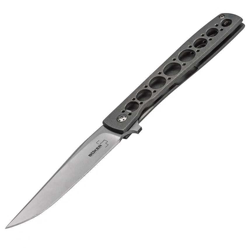 Boker Plus Urban Trapper Grand Frame Lock Knife (3.8" Satin) 01BO736, Boker Plus Urban Trapper Grand Frame Lock Knife (3.8" Satin) 01BO736 for Sale, Boker Plus Urban Trapper Grand Frame Lock Knife (3.8" Satin) 01BO736