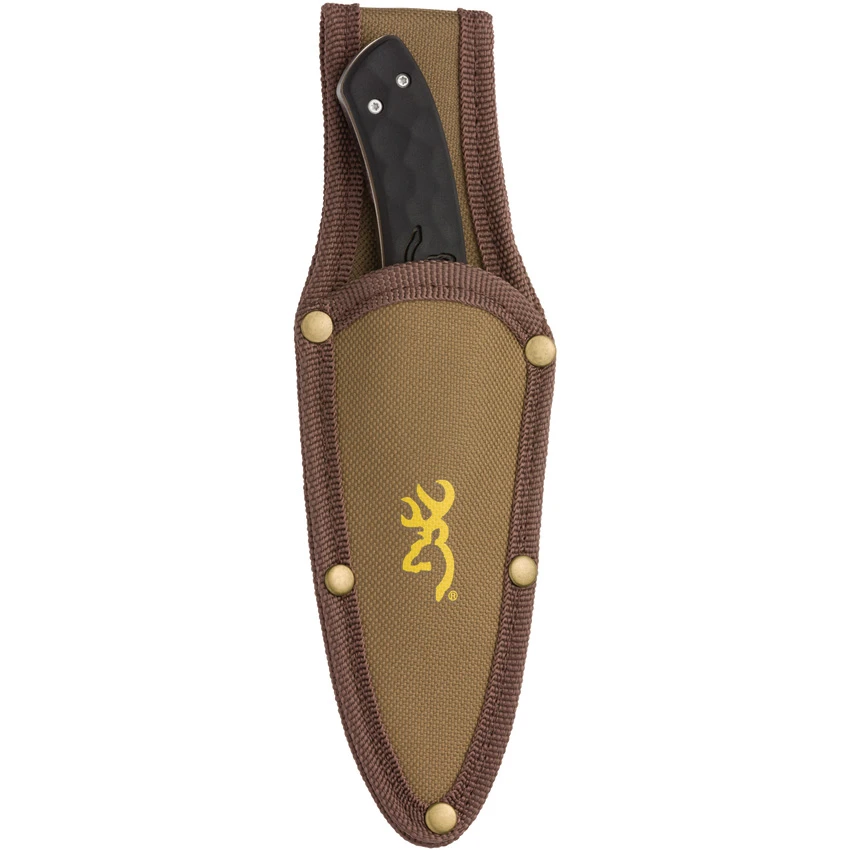Browning Primal Gut Tool Fixed Blade Knife Black Polymer (3.5" Satin) - Boxed, Browning Primal Gut Tool Fixed Blade Knife Black Polymer (3.5" Satin) - Boxed for Sale, Browning Primal Gut Tool Fixed Blade Knife Black Polymer (3.5" Satin) - Boxed