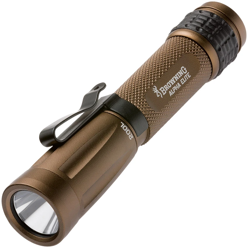 Browning Alpha Elite Flashlight Brown Aluminum (200 lumens), Browning Alpha Elite Flashlight Brown Aluminum (200 lumens) for Sale, Browning Alpha Elite Flashlight Brown Aluminum (200 lumens)
