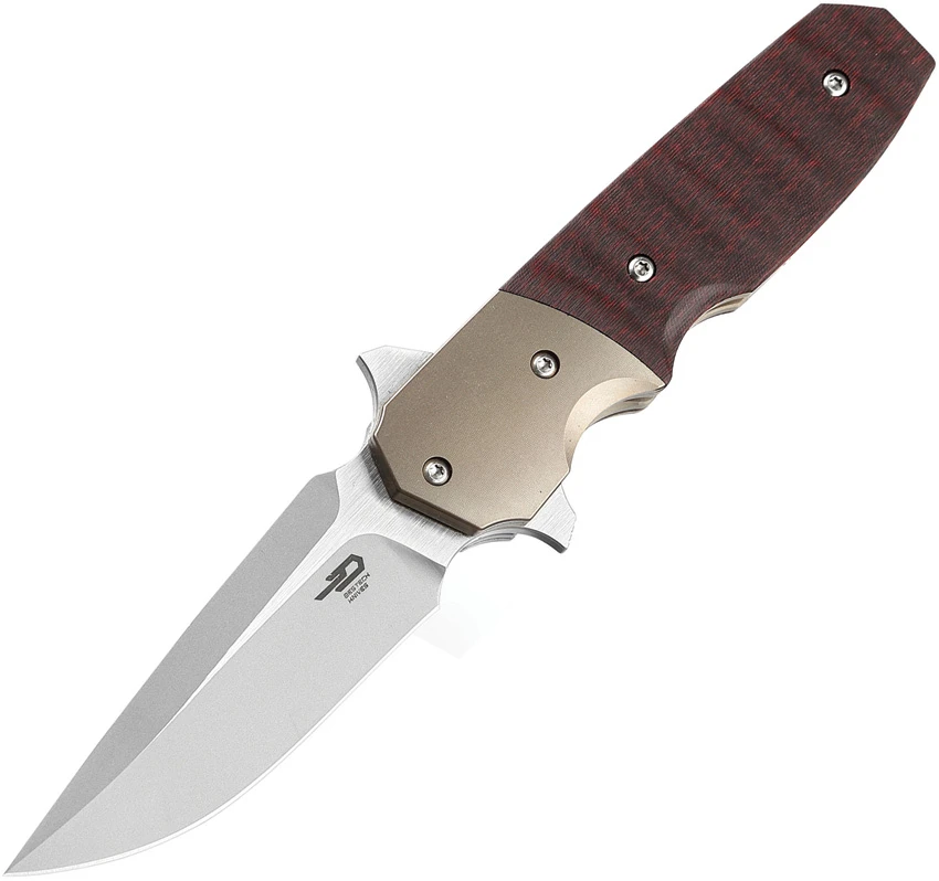 Bestech Knives Clark Freefall Liner Lock Knife Red / CF (2.8" Two-Tone), Bestech Knives Clark Freefall Liner Lock Knife Red / CF (2.8" Two-Tone) for Sale, Bestech Knives Clark Freefall Liner Lock Knife Red / CF (2.8" Two-Tone)