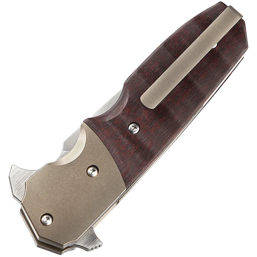 Bestech Knives Clark Freefall Liner Lock Knife Red / CF (2.8" Two-Tone), Bestech Knives Clark Freefall Liner Lock Knife Red / CF (2.8" Two-Tone) for Sale, Bestech Knives Clark Freefall Liner Lock Knife Red / CF (2.8" Two-Tone)