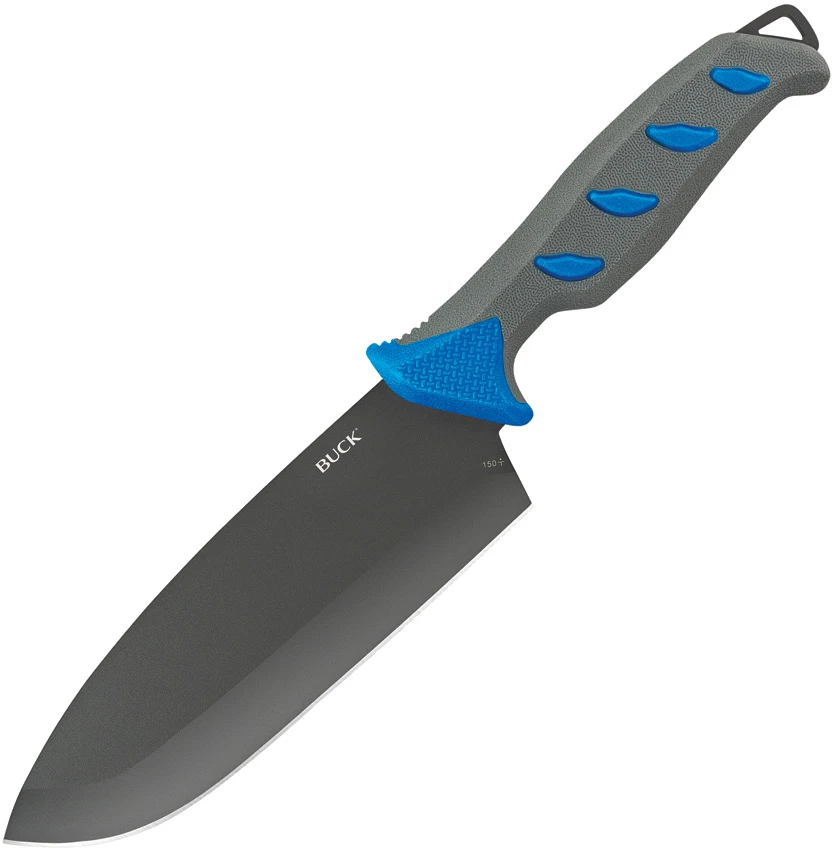 Buck Hookset Salt Cleaver Knife Blue/Gray (7" Gray) 0150BLS, Buck Hookset Salt Cleaver Knife Blue/Gray (7" Gray) 0150BLS for Sale, Buck Hookset Salt Cleaver Knife Blue/Gray (7" Gray) 0150BLS
