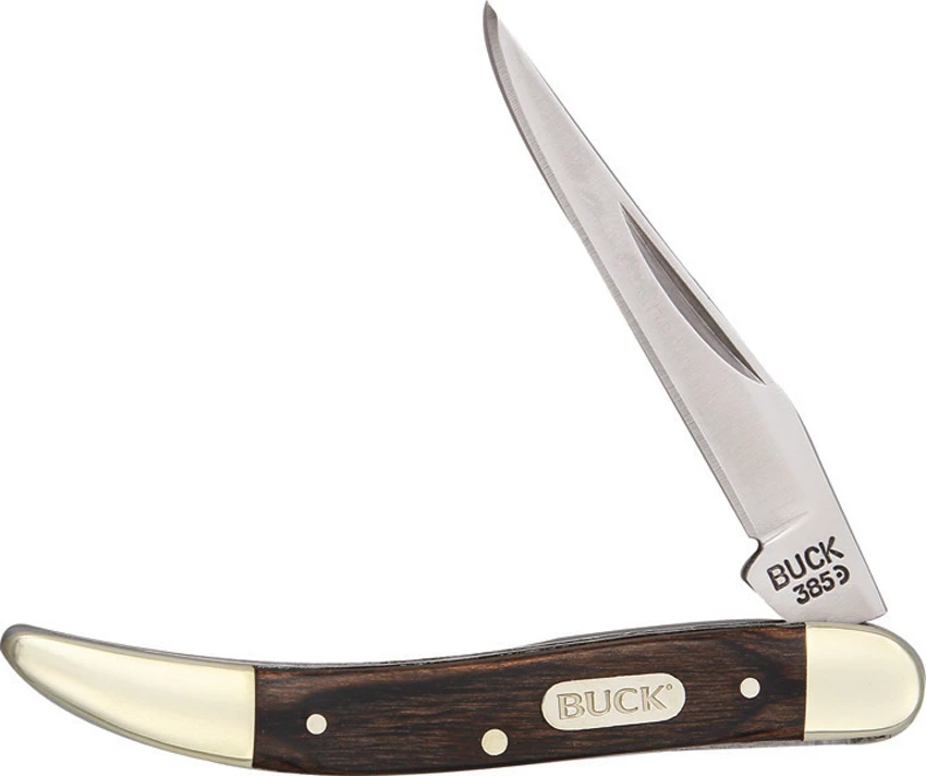 Buck Toothpick Knife 3" Woodgrain 0385BRS, Buck Toothpick Knife 3" Woodgrain 0385BRS for Sale, Buck Toothpick Knife 3" Woodgrain 0385BRS