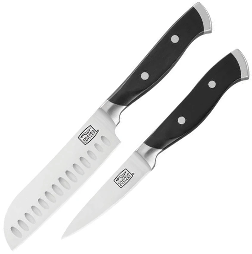 Chicago Cutlery Armitage Fixed Blade Knife Set Black Polymer, Chicago Cutlery Armitage Fixed Blade Knife Set Black Polymer for Sale, Chicago Cutlery Armitage Fixed Blade Knife Set Black Polymer