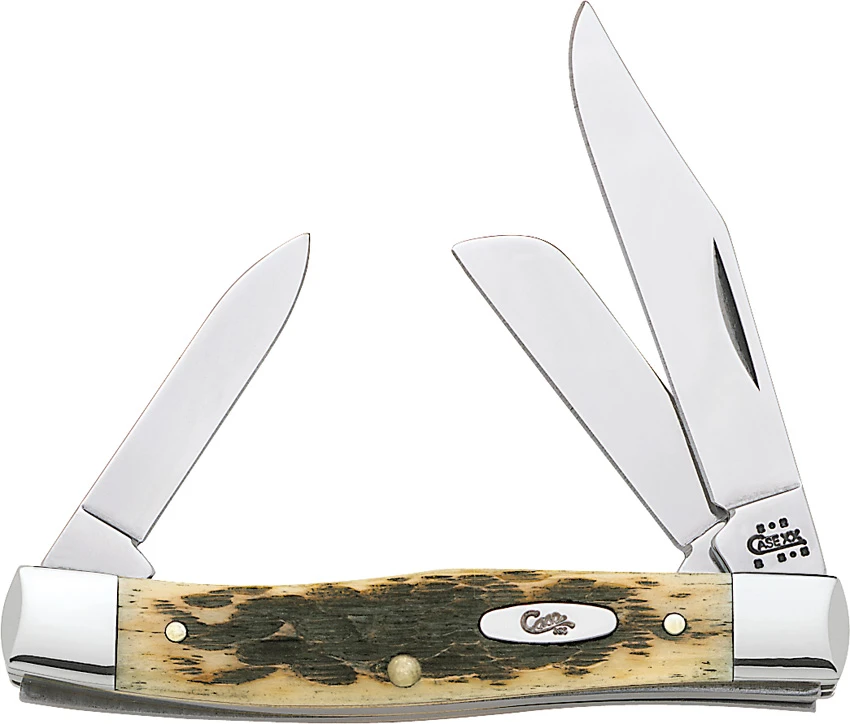 Case Medium Stockman Knife 3.625" Amber Bone (63032 CV) 00079, Case Medium Stockman Knife 3.625" Amber Bone (63032 CV) 00079 for Sale, Case Medium Stockman Knife 3.625" Amber Bone (63032 CV) 00079