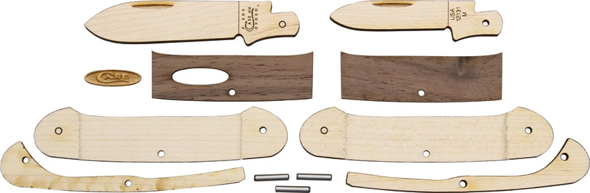 Case Knvies Wooden Canoe Knife Making  Kit (12131W), Case Knvies Wooden Canoe Knife Making  Kit (12131W) for Sale, Case Knvies Wooden Canoe Knife Making  Kit (12131W)