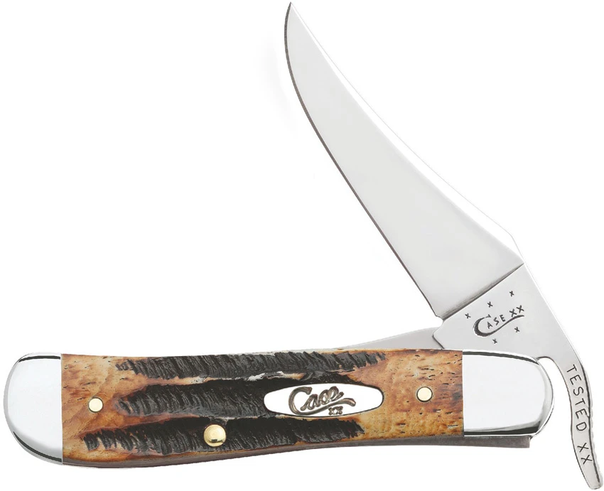 Case Cutlery Russlock Burnt Bonestag, Case Cutlery Russlock Burnt Bonestag for Sale, Case Cutlery Russlock Burnt Bonestag