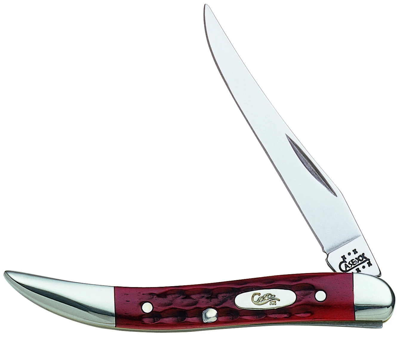 Case Small Texas Toothpick Knife 3" Old Red Bone (610096 SS) 00792, Case Small Texas Toothpick Knife 3" Old Red Bone (610096 SS) 00792 for Sale, Case Small Texas Toothpick Knife 3" Old Red Bone (610096 SS) 00792