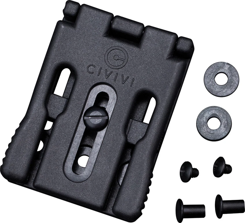 CIVIVI T-Clip Sheath Mount Black FRN (2.75") CA-04A, CIVIVI T-Clip Sheath Mount Black FRN (2.75") CA-04A for Sale, CIVIVI T-Clip Sheath Mount Black FRN (2.75") CA-04A