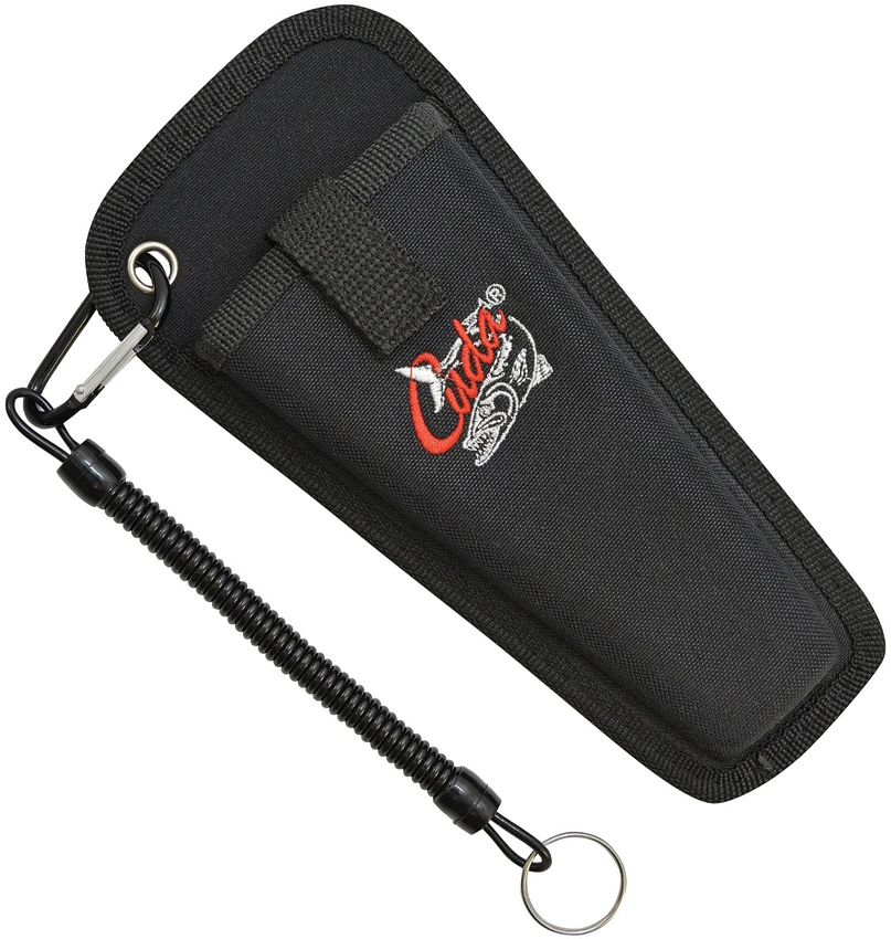 Camillus Cuda Knife Sheath and Lanyard (Black), Camillus Cuda Knife Sheath and Lanyard (Black) for Sale, Camillus Cuda Knife Sheath and Lanyard (Black)