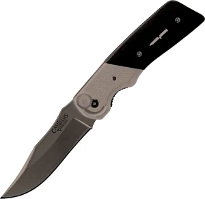 Camillus Cuda Bolt Spring Assisted Knife Gray (3.625" Black) CM19080, Camillus Cuda Bolt Spring Assisted Knife Gray (3.625" Black) CM19080 for Sale, Camillus Cuda Bolt Spring Assisted Knife Gray (3.625" Black) CM19080