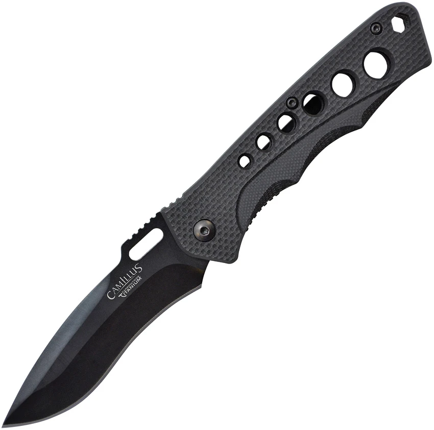 Camillus Rage Liner Lock Knife Black GFN (3" Black) 19302, Camillus Rage Liner Lock Knife Black GFN (3" Black) 19302 for Sale, Camillus Rage Liner Lock Knife Black GFN (3" Black) 19302
