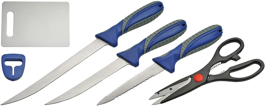 Rite Edge Six Piece Fillet Knife Set, Rite Edge Six Piece Fillet Knife Set for Sale, Rite Edge Six Piece Fillet Knife Set